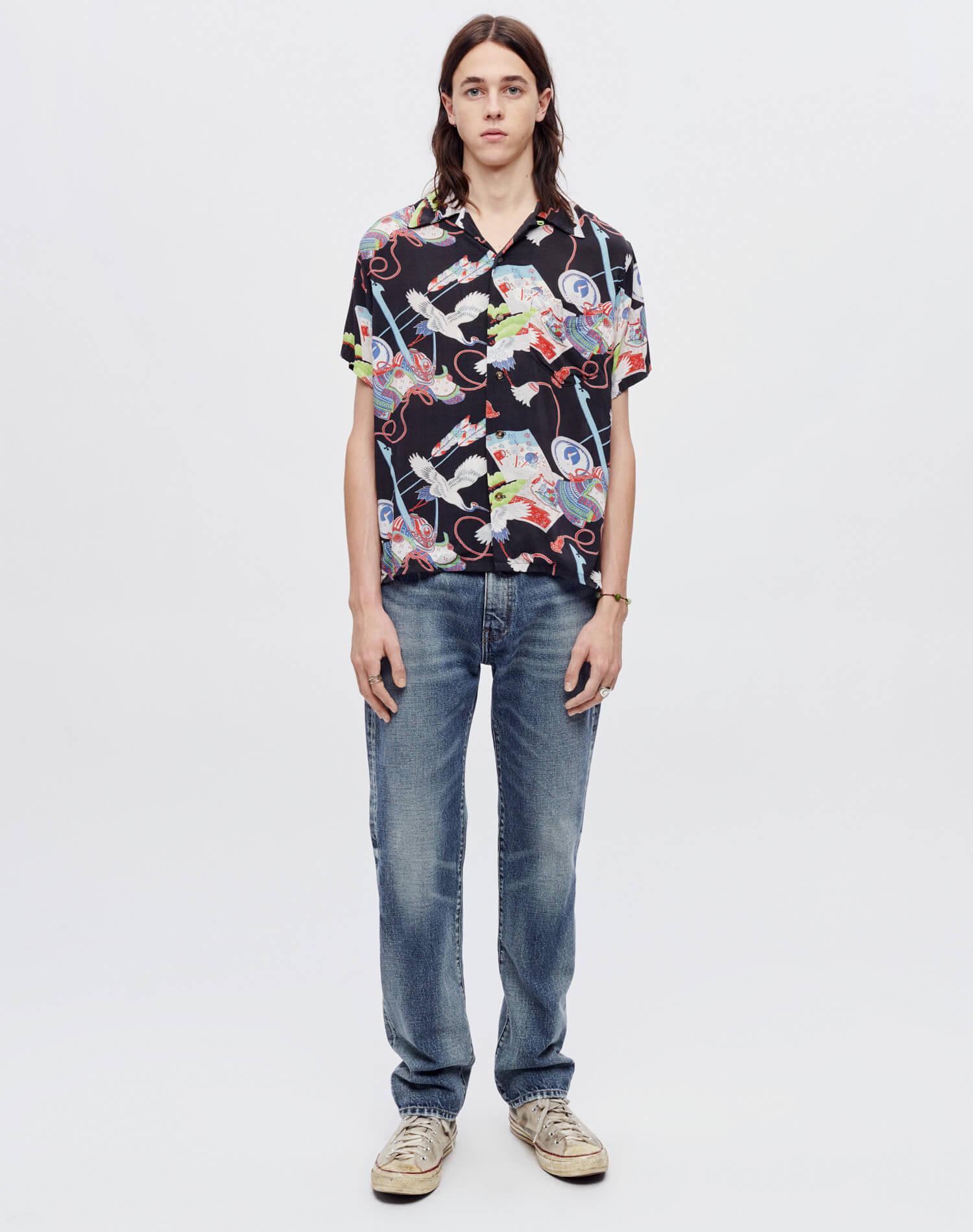 Hawaiian Shirt - Dark Samurai Male Product Image