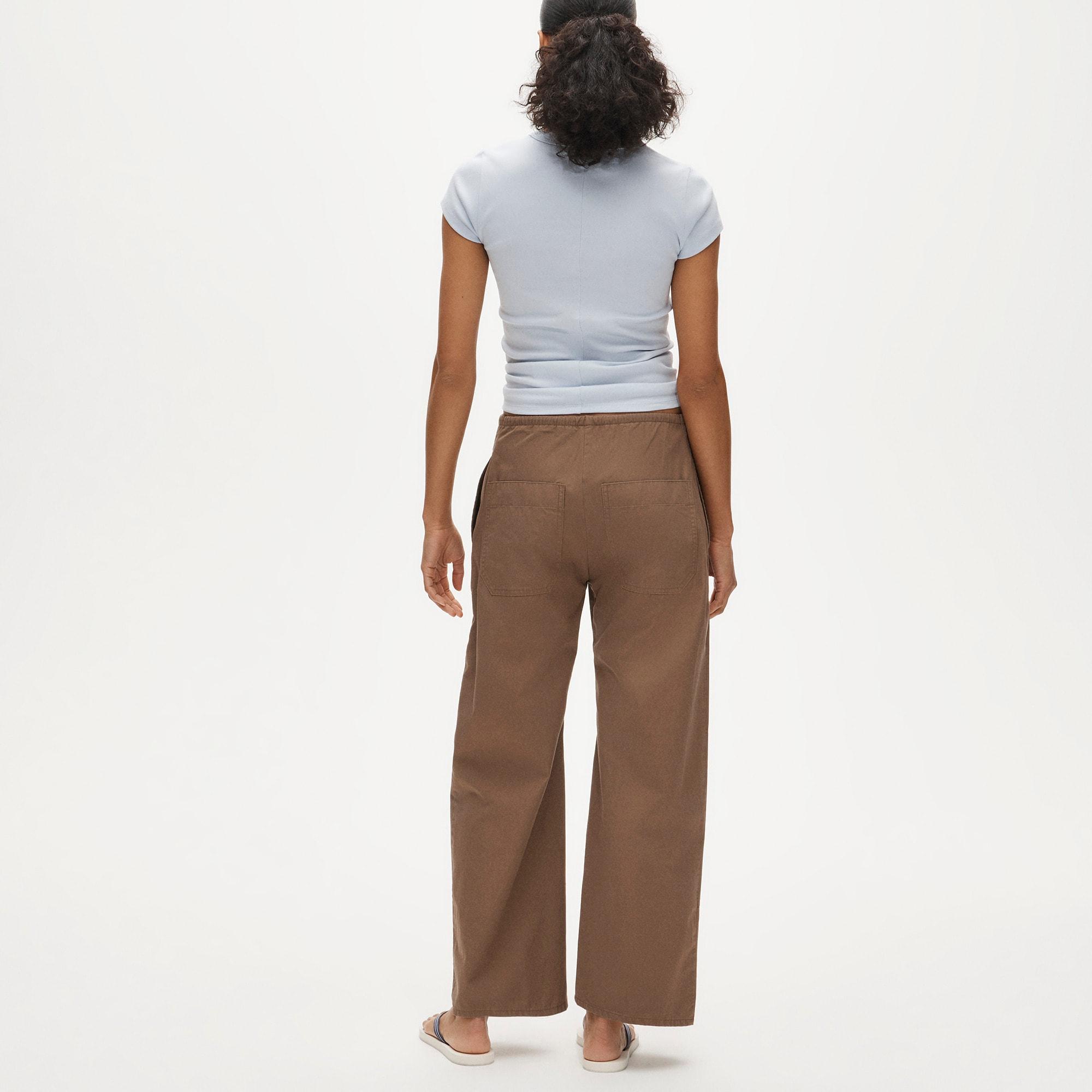 Luna pant in cotton poplin Product Image