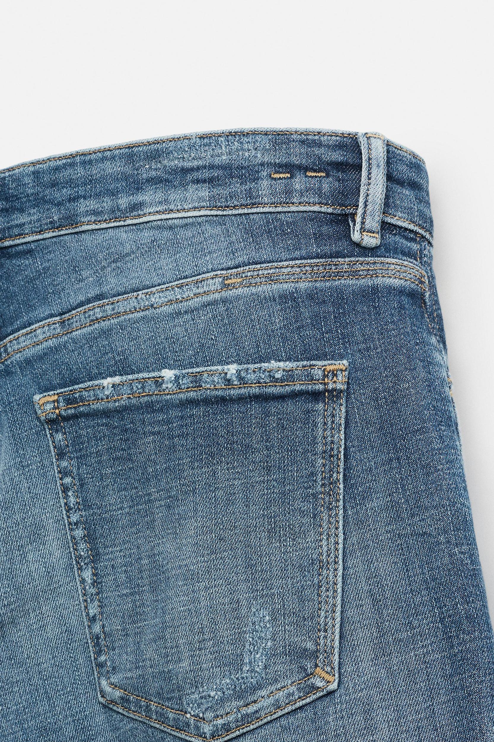 RIPPED SKINNY FIT JEANS Product Image