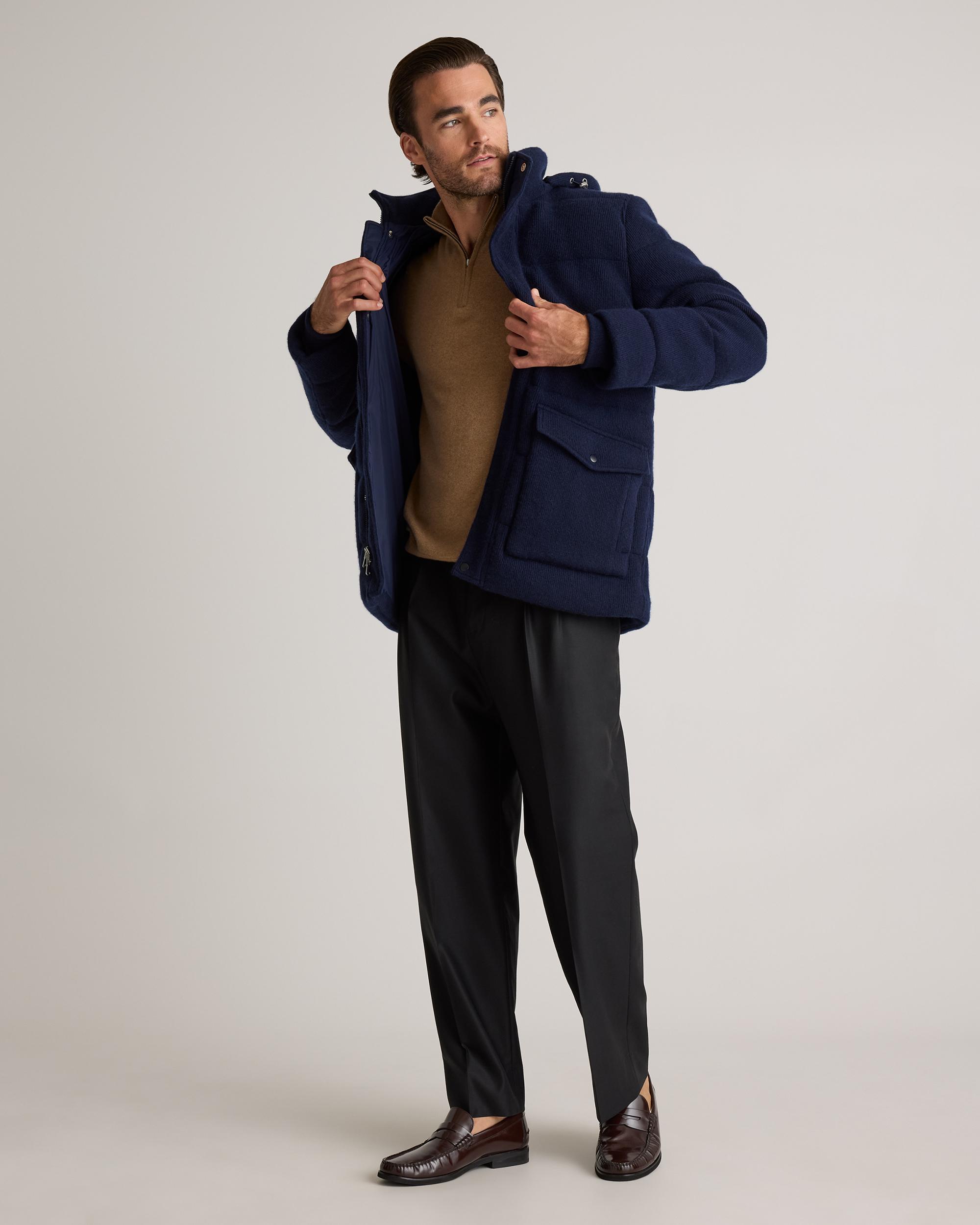 Quince | Men's Mongolian Cashmere Puffer Coat Product Image