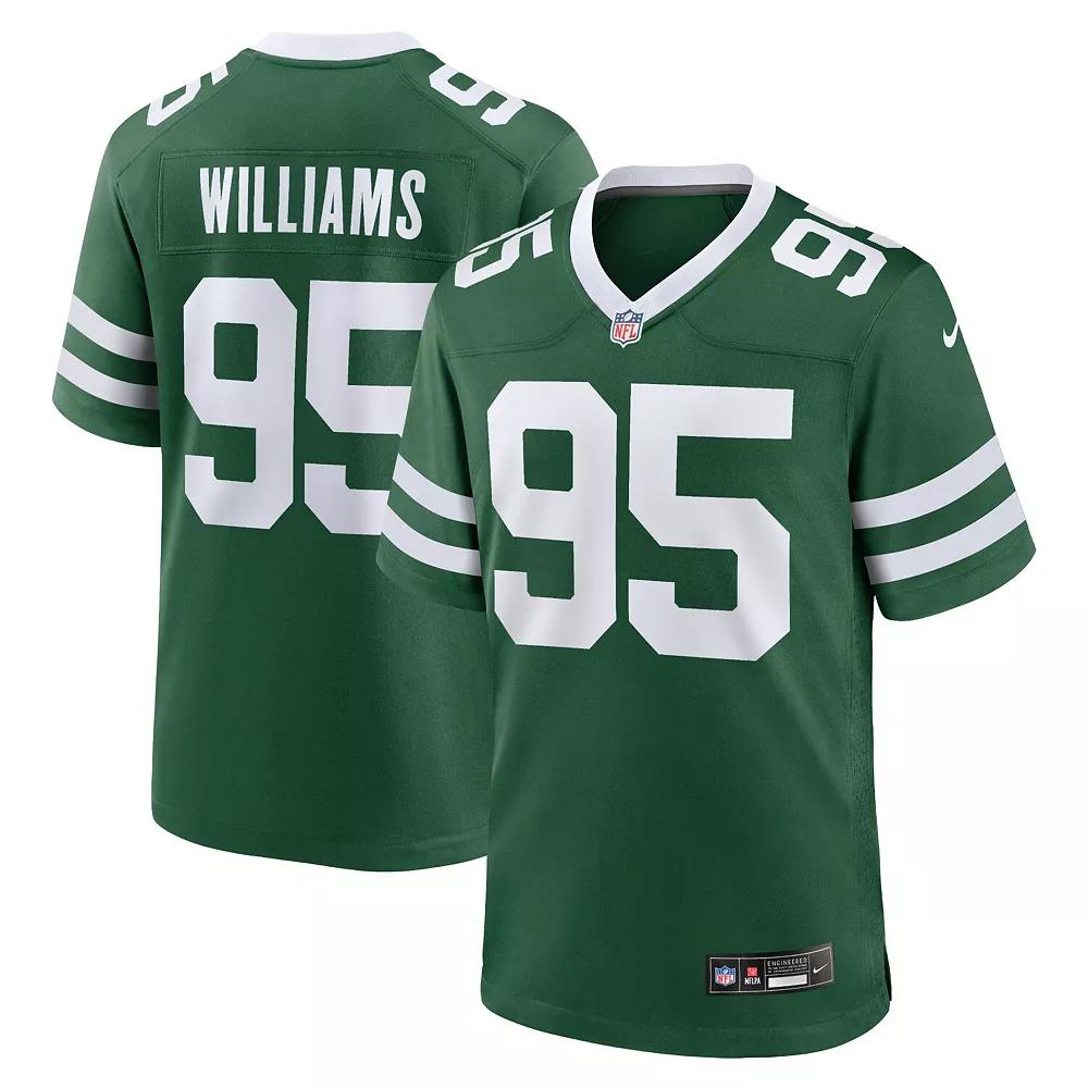 Men's Nike Quinnen Williams Legacy Green New York Jets Game Jersey,  Product Image