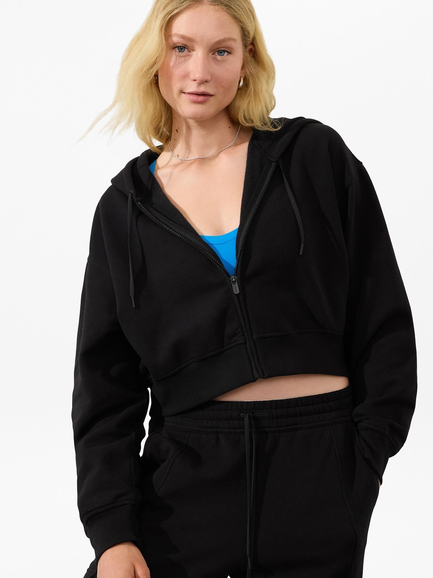 Forever Fleece Crop Full Zip Product Image