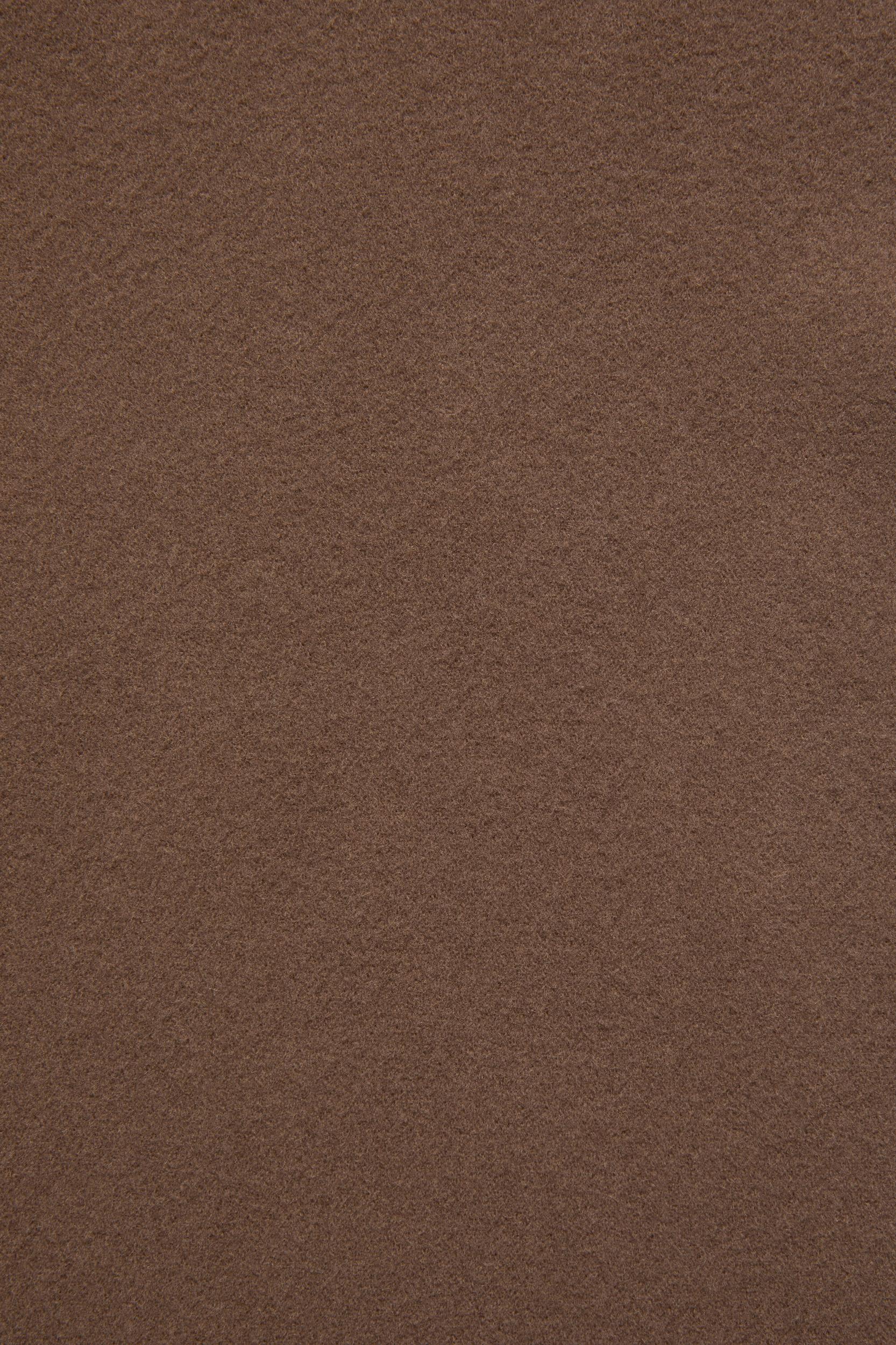 Fringe wool scarf - skinny Product Image