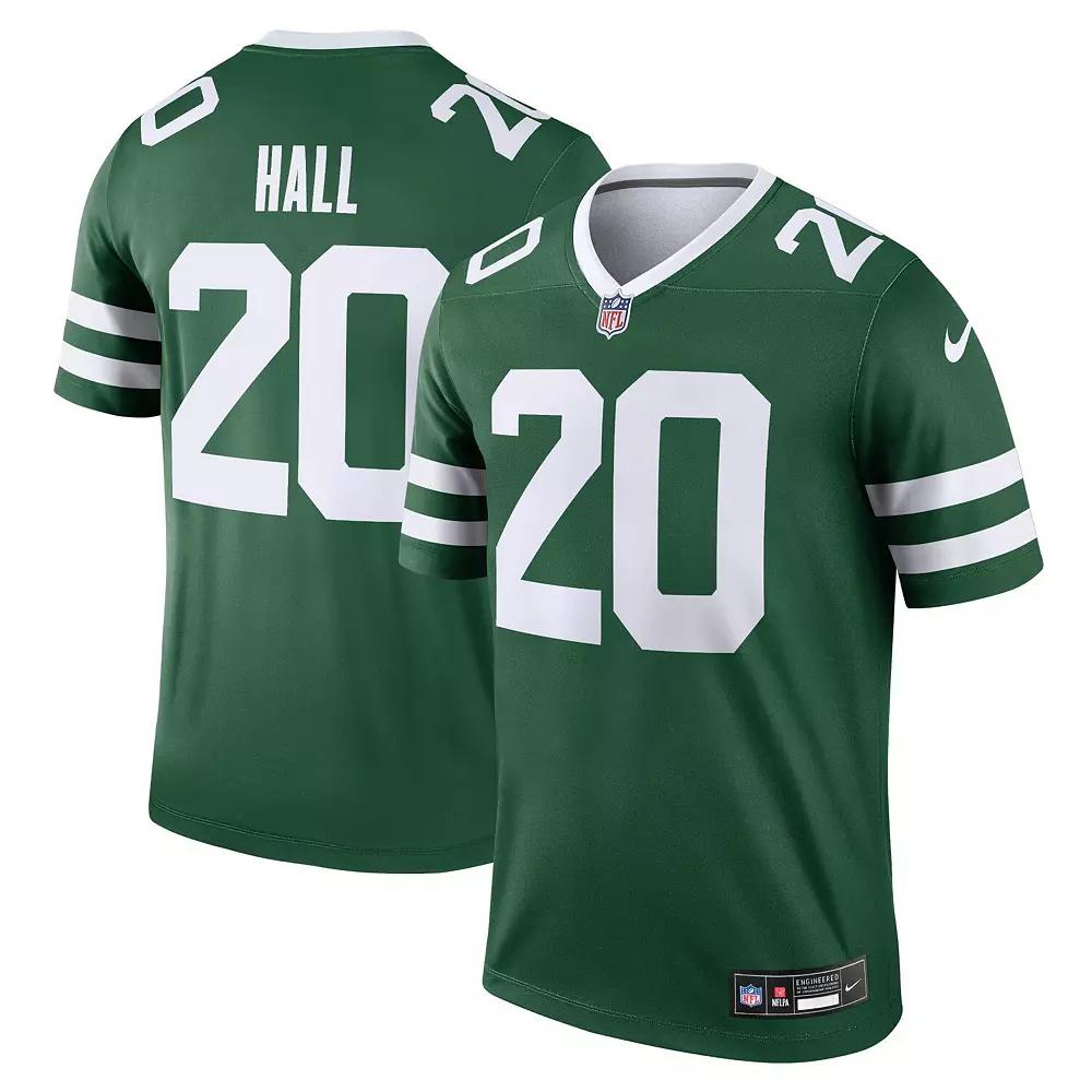 Men's Nike Breece Hall Legacy Green New York Jets Legend Jersey,  Product Image