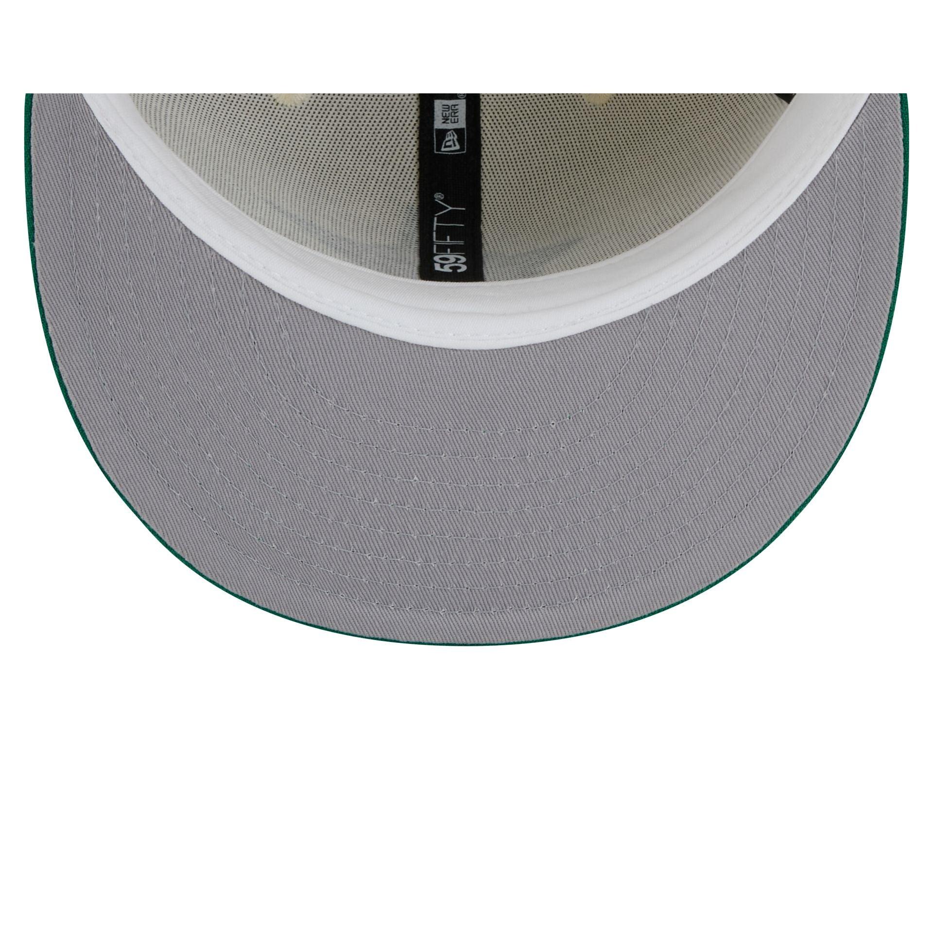 Dallas Stars Chrome White 59FIFTY Fitted Hat Male Product Image