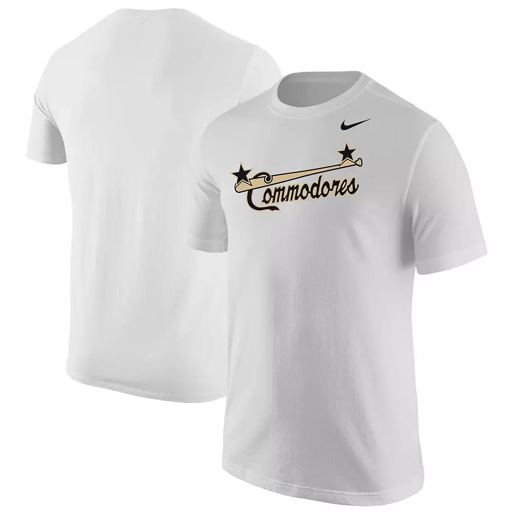 Men's Nike White Vanderbilt Commodores Baseball Vault T-Shirt, Size: Large Product Image