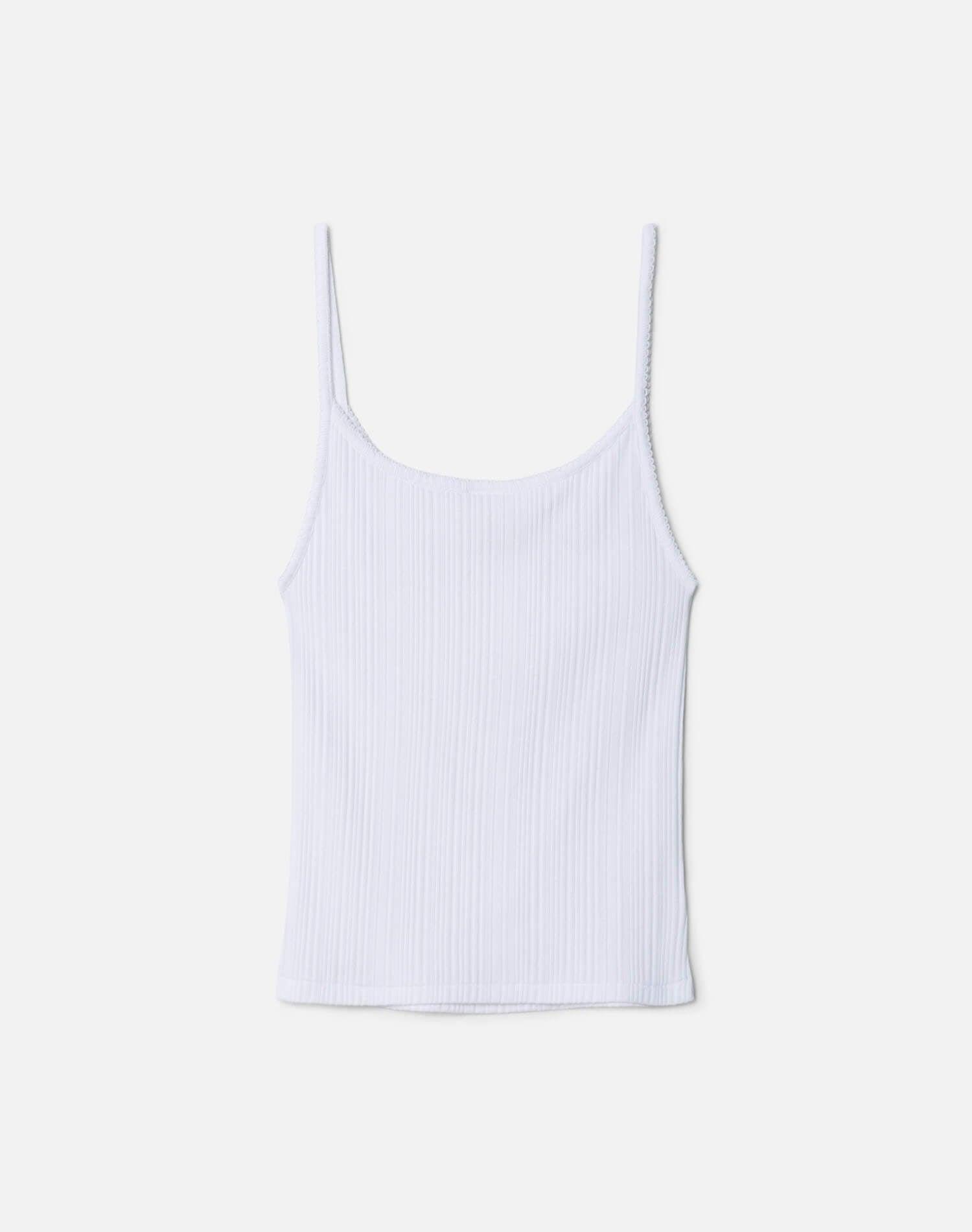 Hanes Varigated Jolie Tank - Optic White Product Image