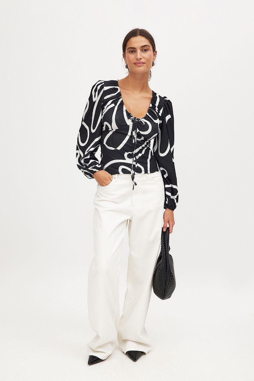 Balloon Sleeve Top Product Image