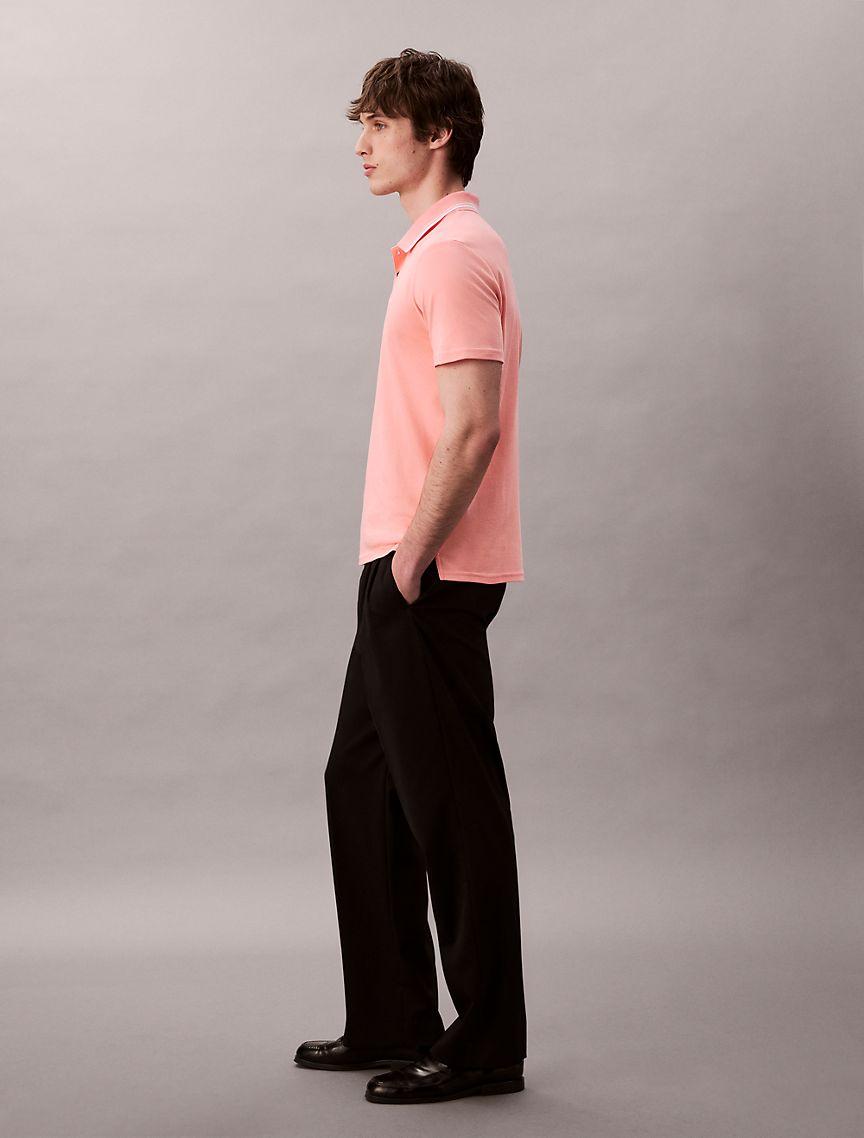 Liquid Touch Tipped Collar Polo Shirt Product Image