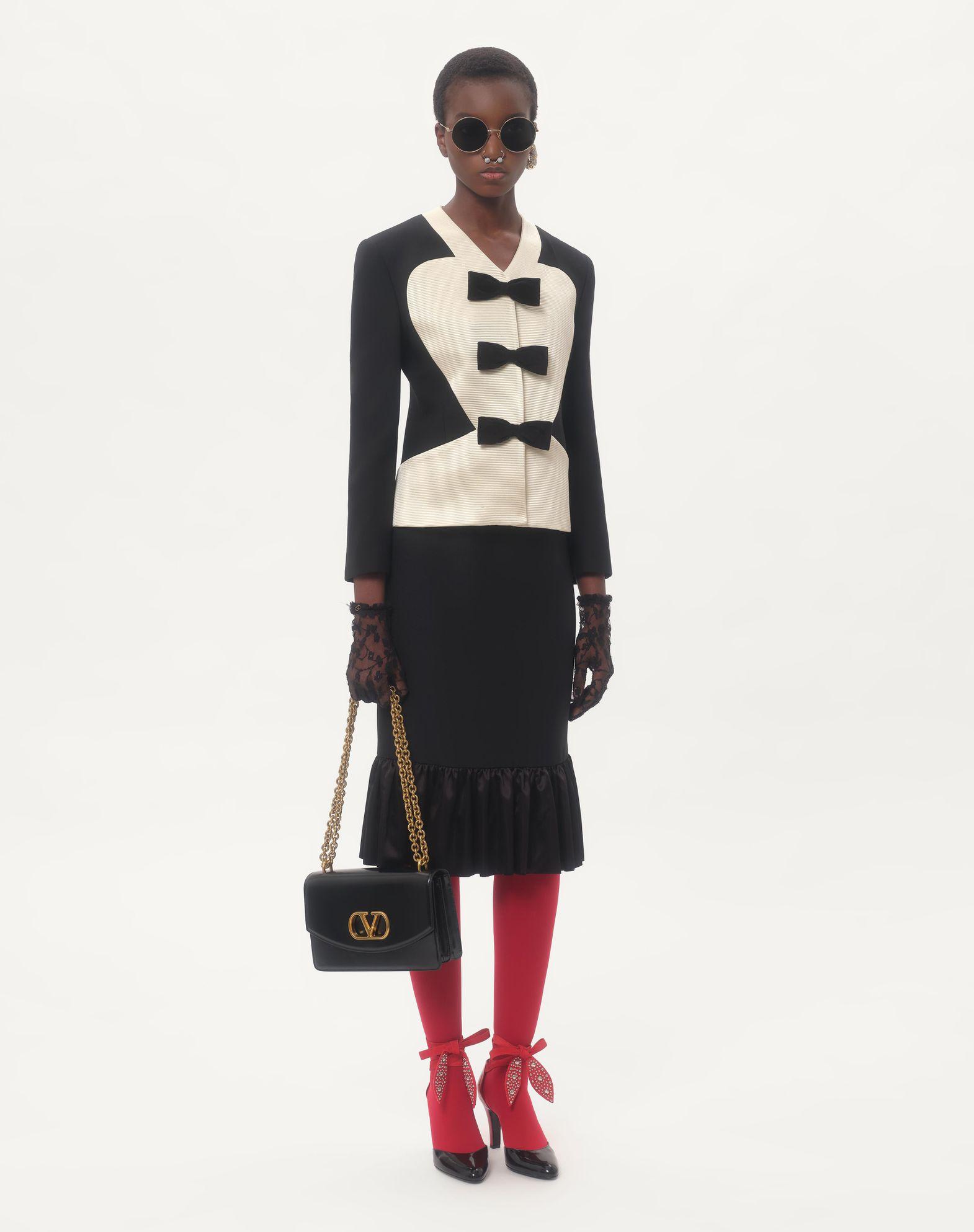 Crepe Couture Midi Skirt  Product Image