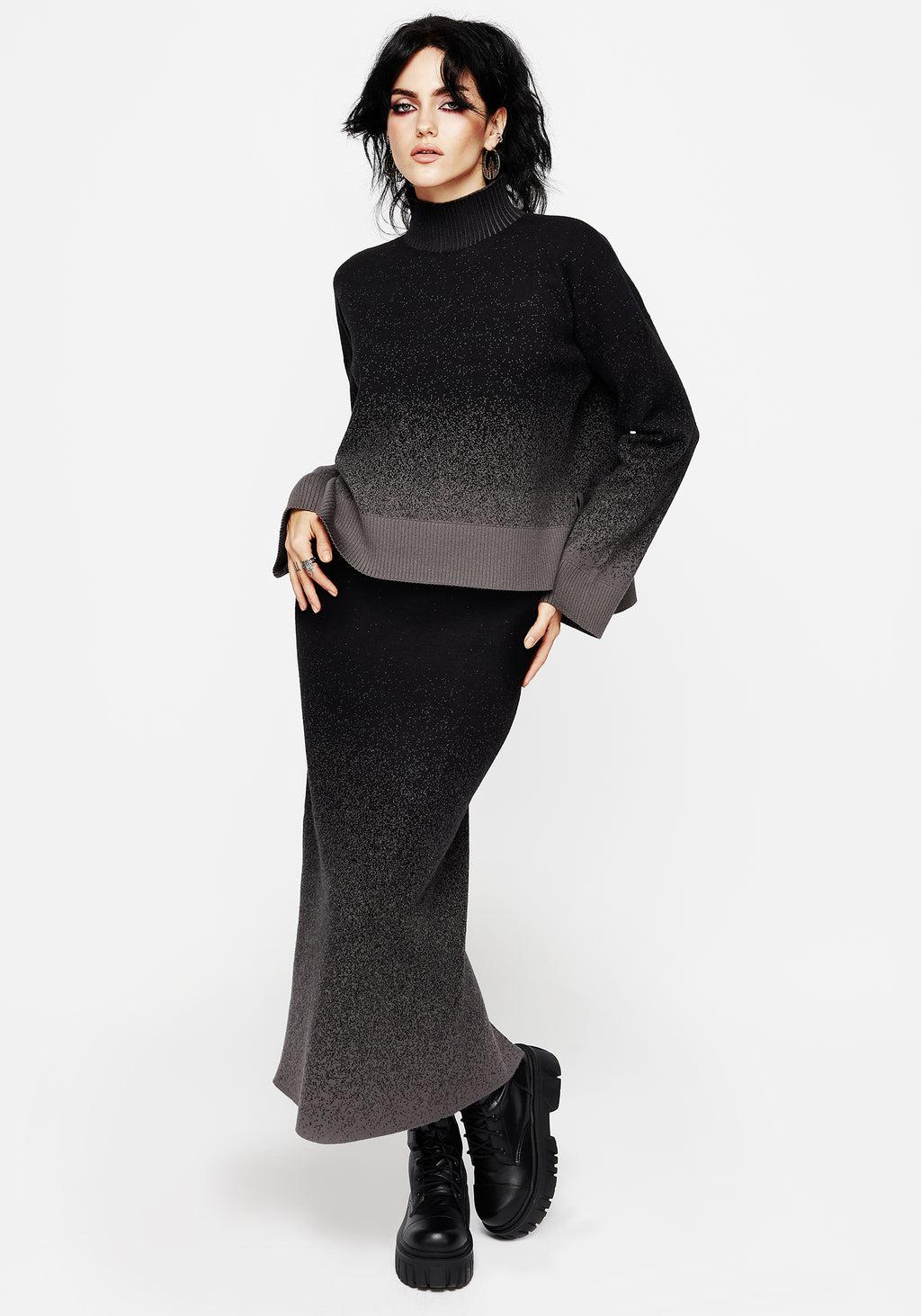 Nightjar Ombre Knit Sweater Product Image