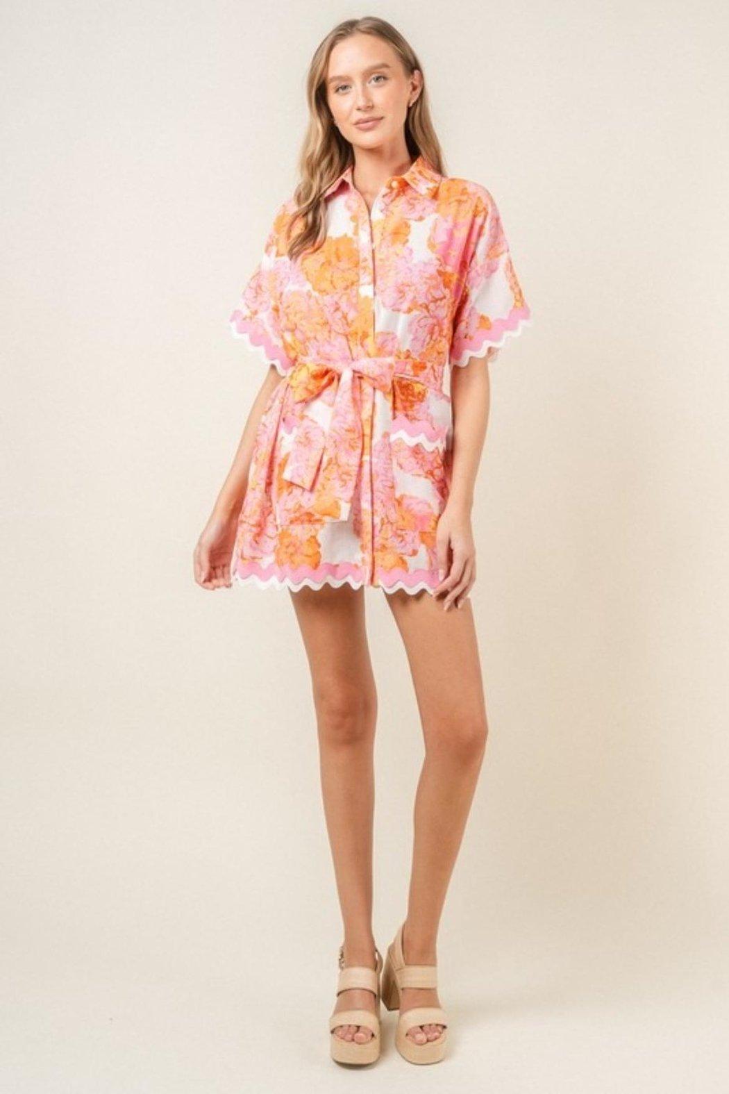 Floral Mini Dress Product Image