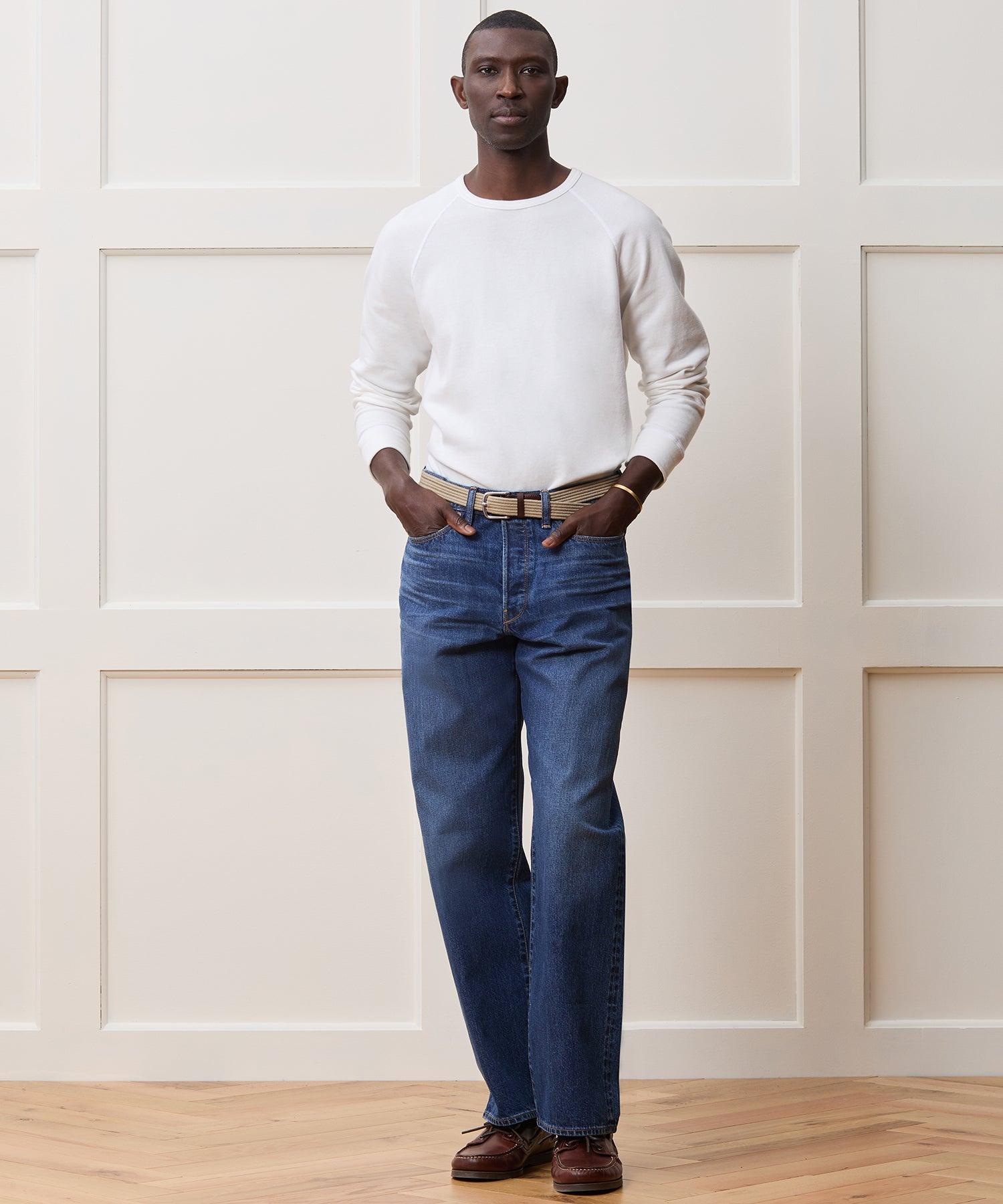 Lightweight Terry Cloth Crew Product Image