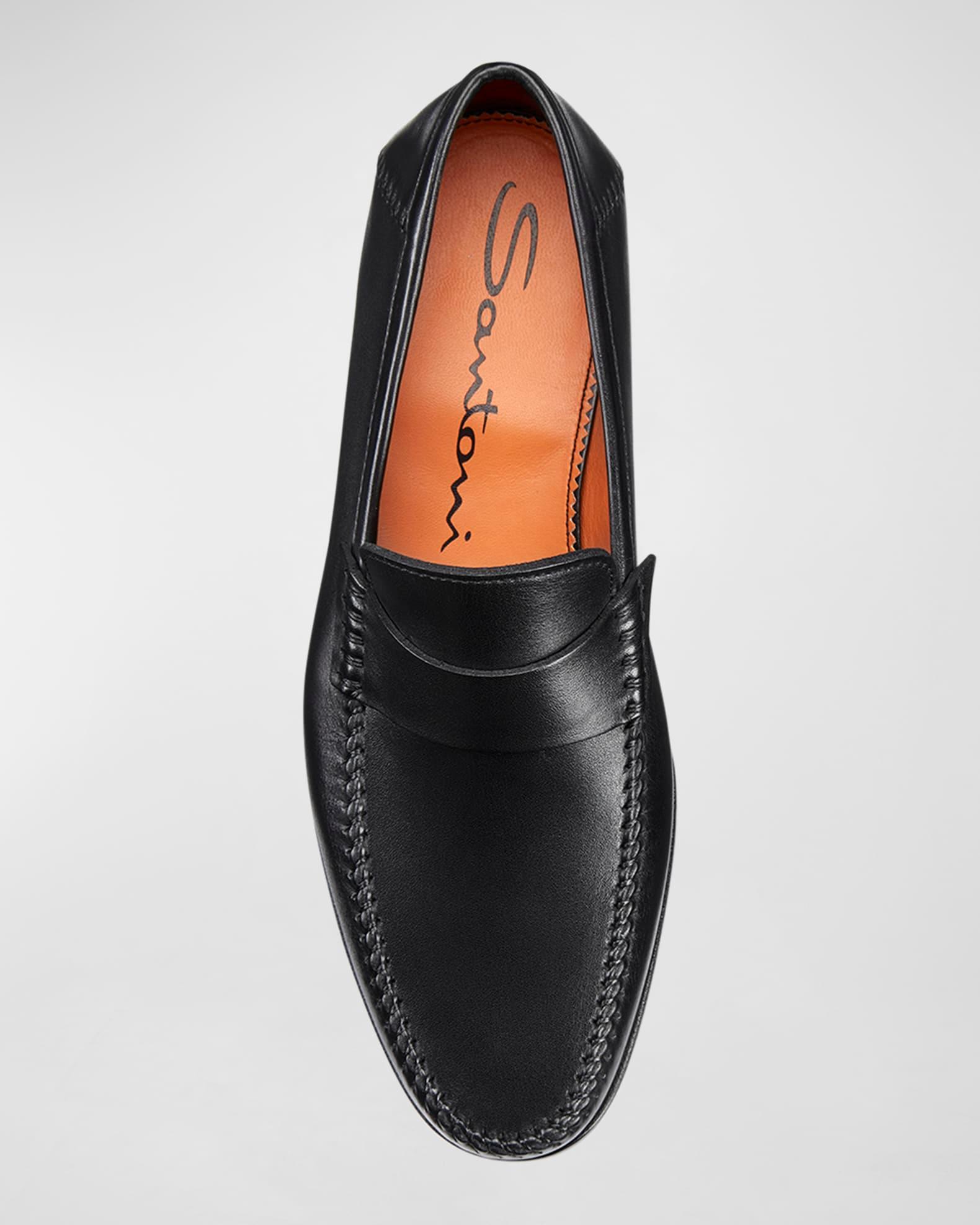 Men's Paine Whipstitched Leather Loafers Product Image