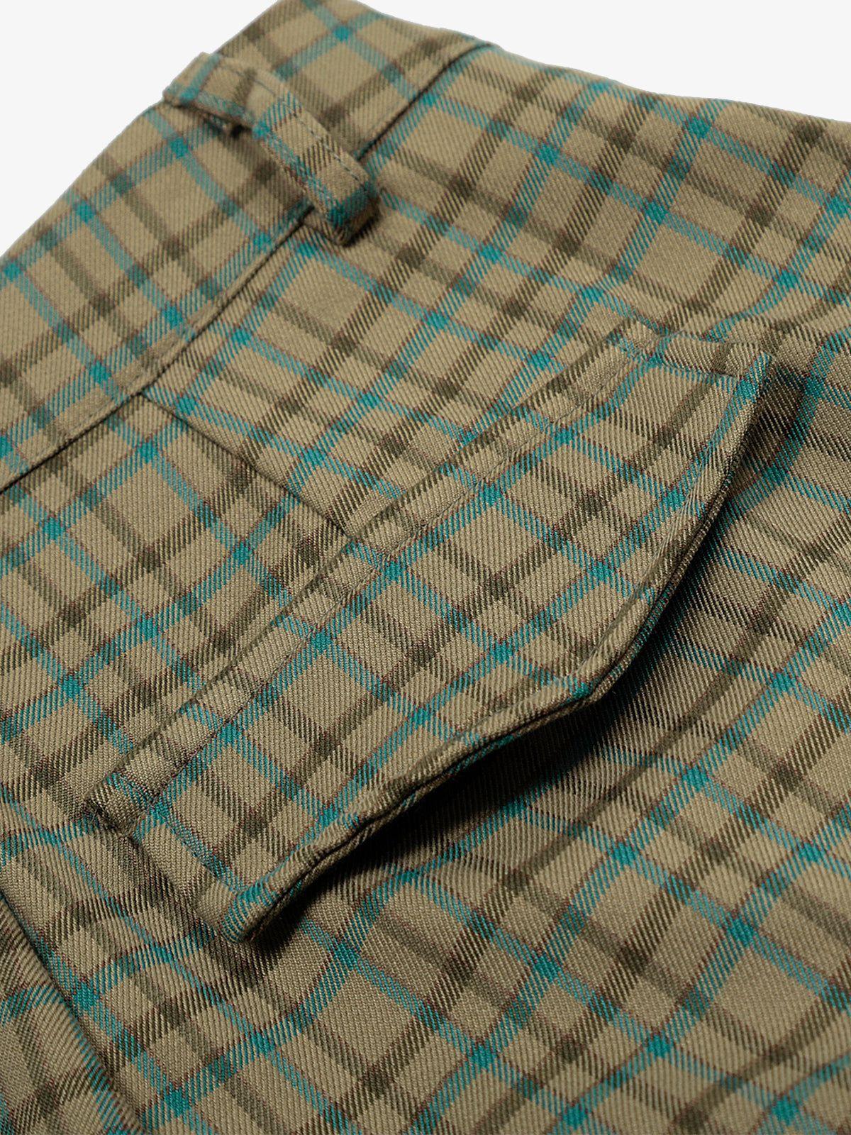 Aelfric Eden Vintage Plaid Multi Pocket Shorts Product Image
