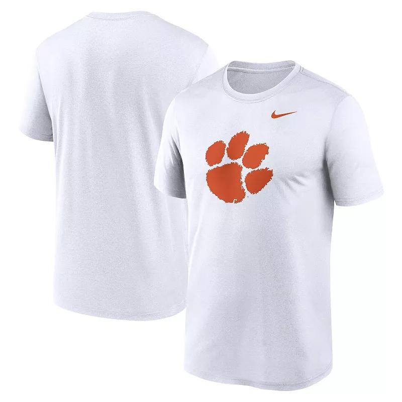 Men's Nike White Clemson Tigers Primetime Legend Logo T-Shirt, Size: 3XL Product Image