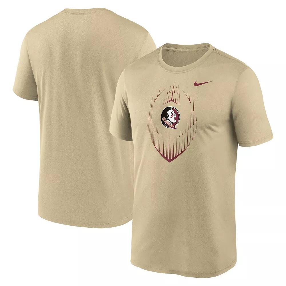 Men's Nike Gold Florida State Seminoles Primetime Legend Icon Performance T-Shirt, Size: Large Product Image