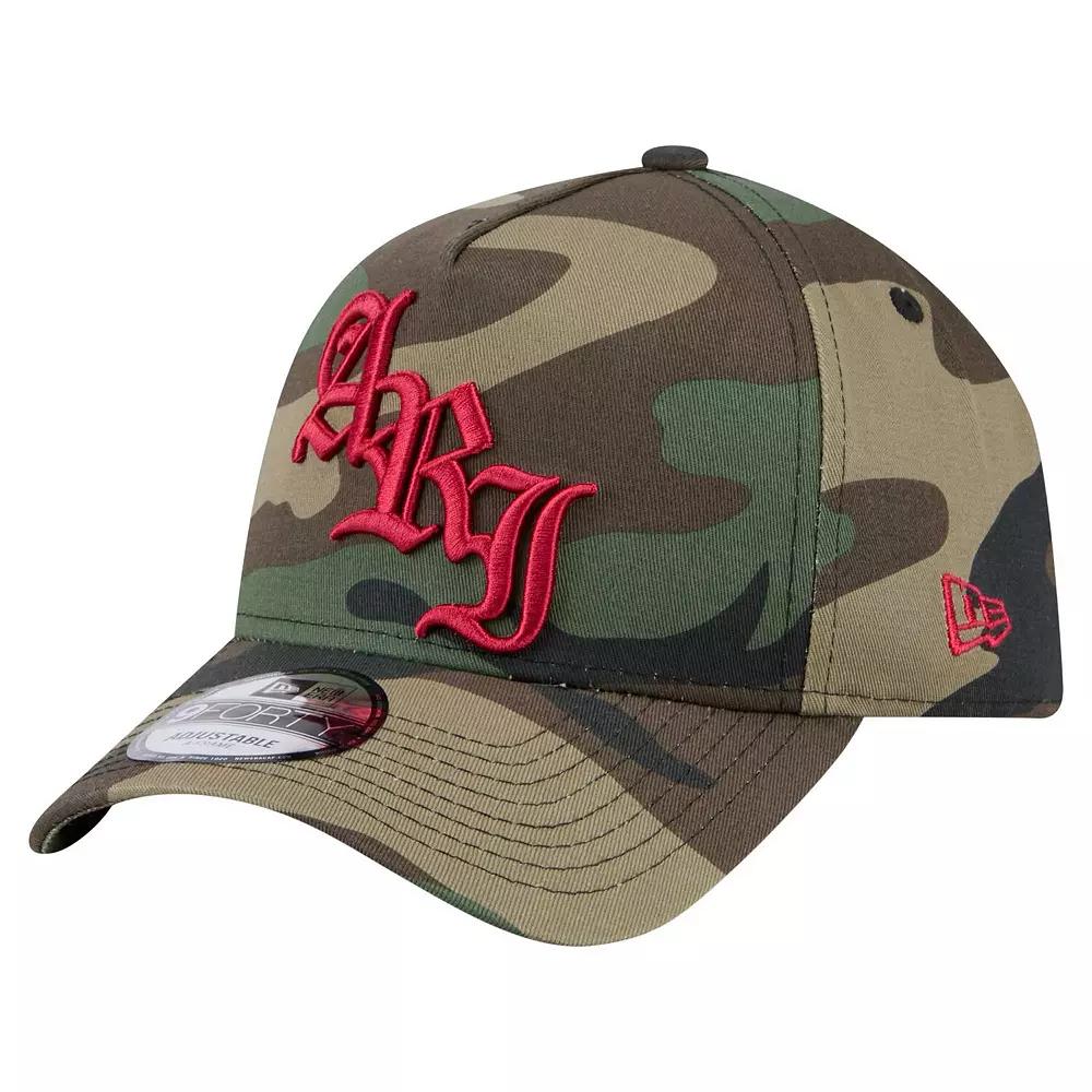 Mens New Era Camo Arizona Cardinals Mystic Camo A-Frame 9FORTY Adjustable Hat Product Image