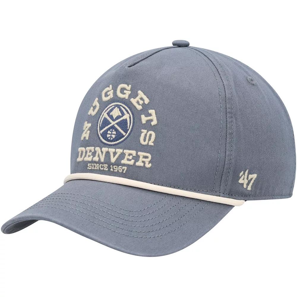 Men's '47  Blue Denver Nuggets Canyon Ranchero Hitch Adjustable Hat, Nug Blue Product Image