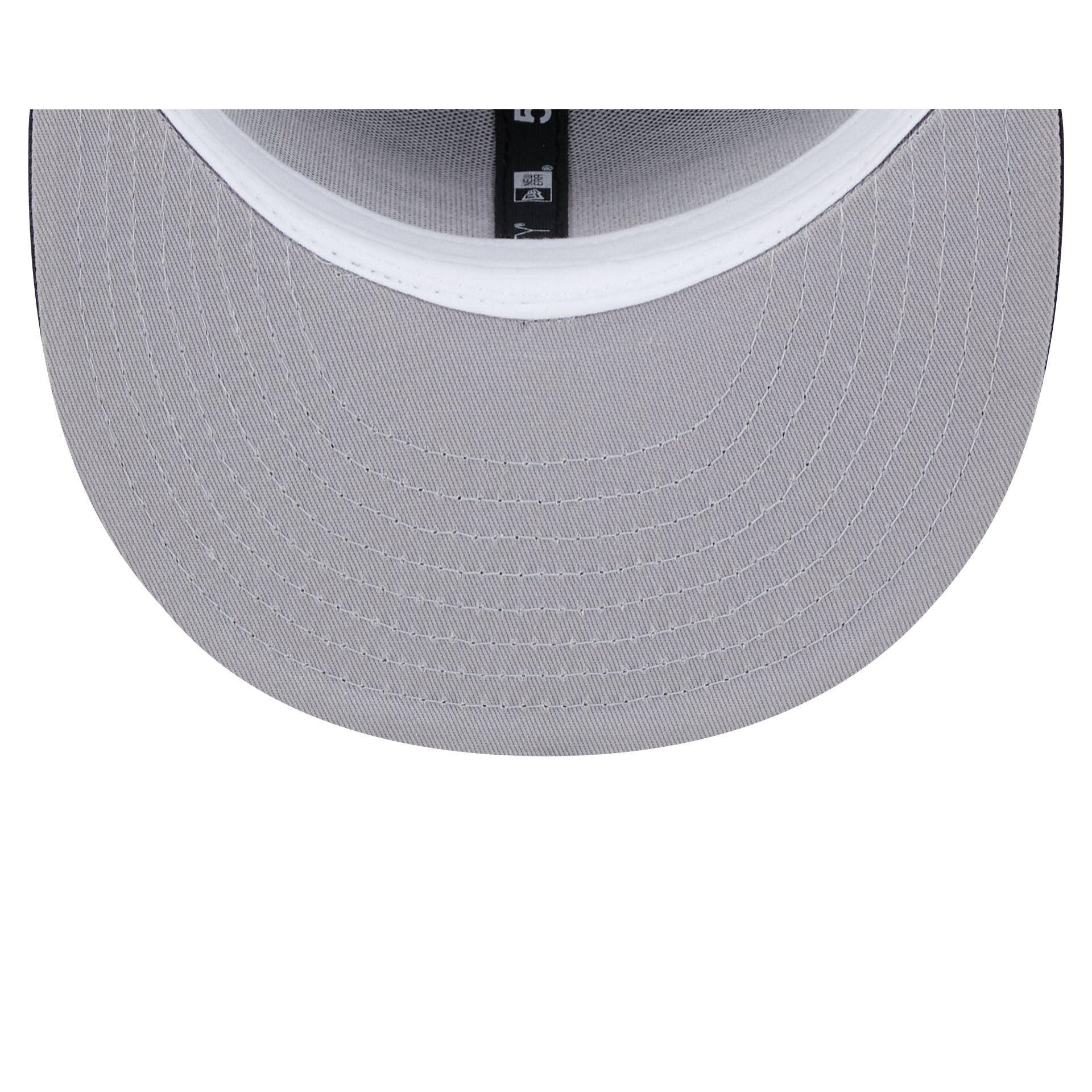 Phoenix Suns Basic Black & White 9FIFTY Snapback Hat Male Product Image