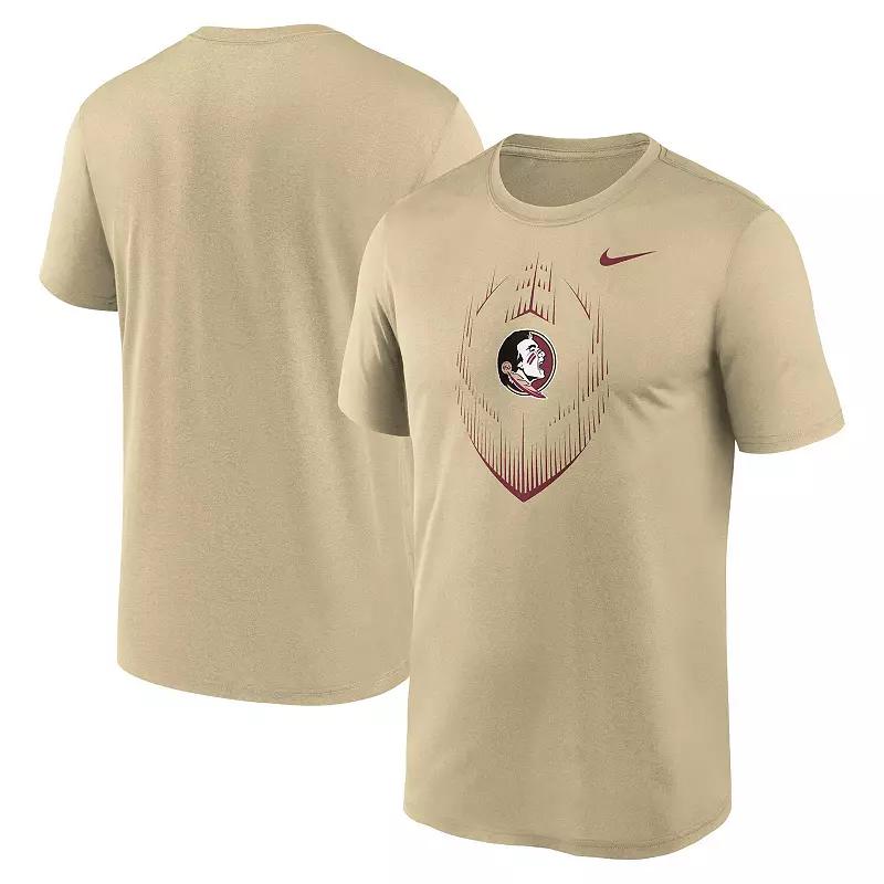 Men's Nike Gold Florida State Seminoles Primetime Legend Icon Performance T-Shirt, Size: Large Product Image