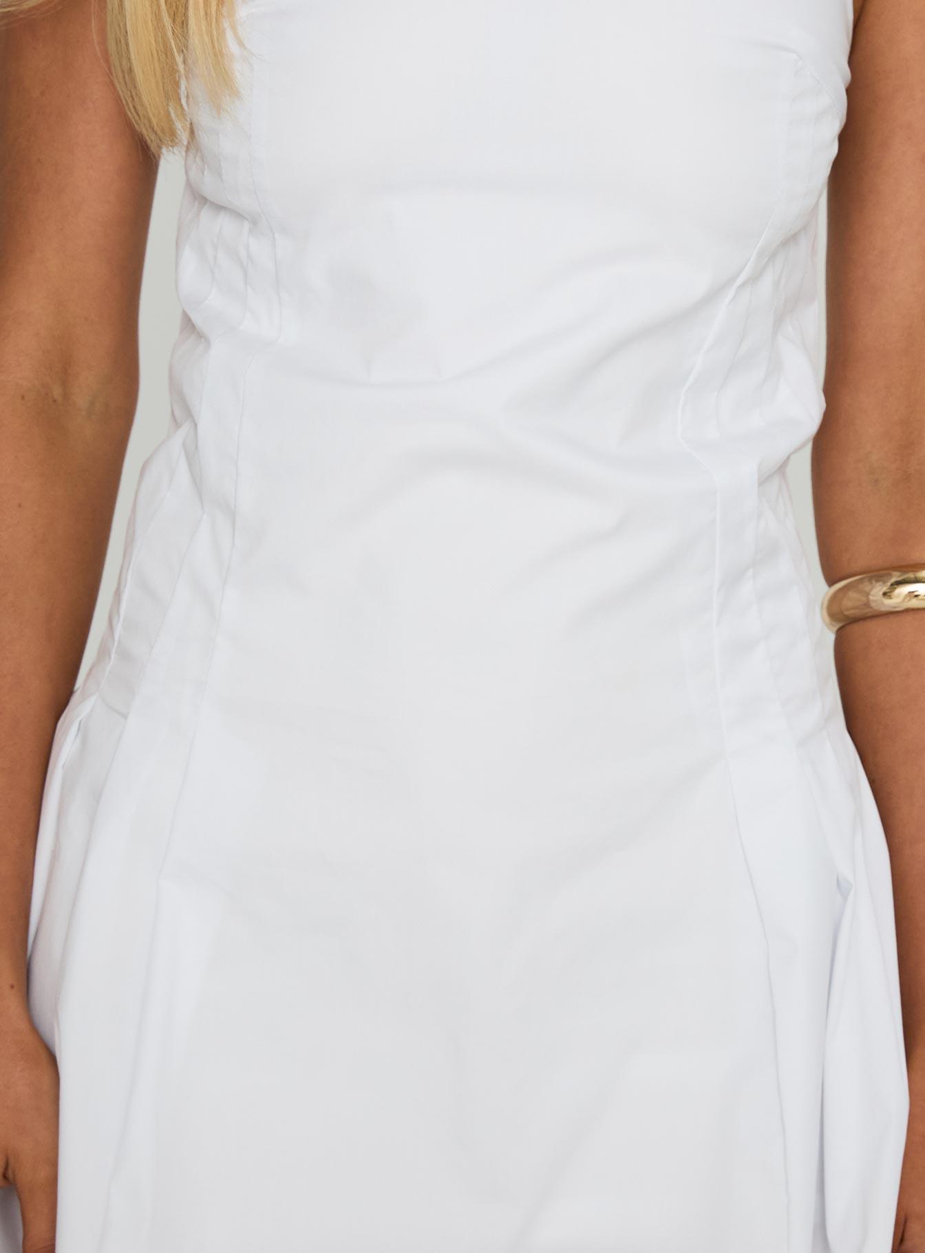 Songs Of Summer Mini Dress White Product Image