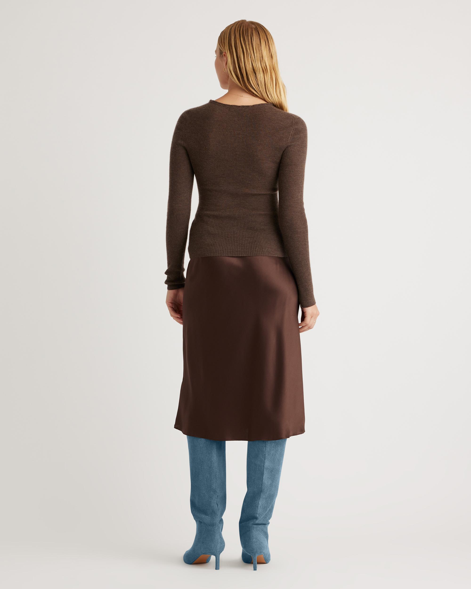 Quince | Women's Skirt Size XS, Silk Product Image