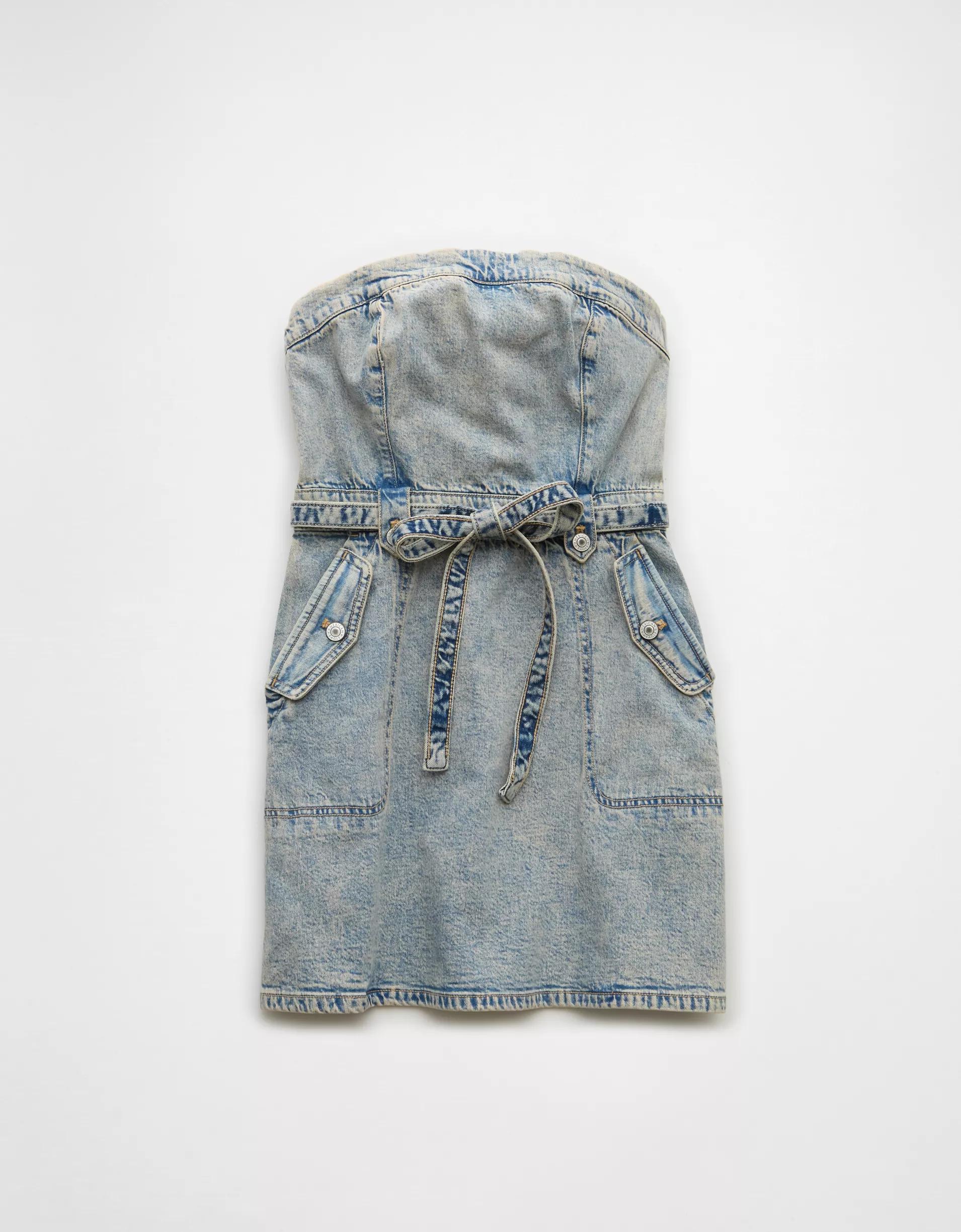 AE Denim Mini Tube Dress Product Image