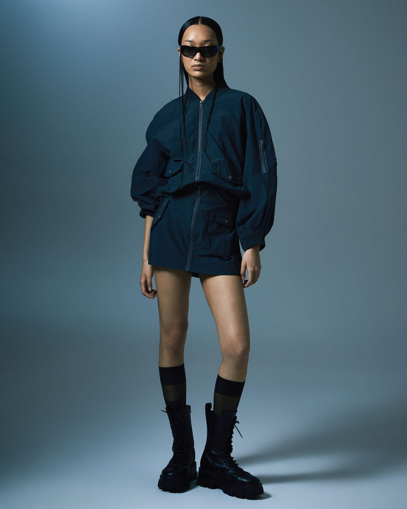 ELEMENTAL SKIRT CHARCOAL Female Product Image