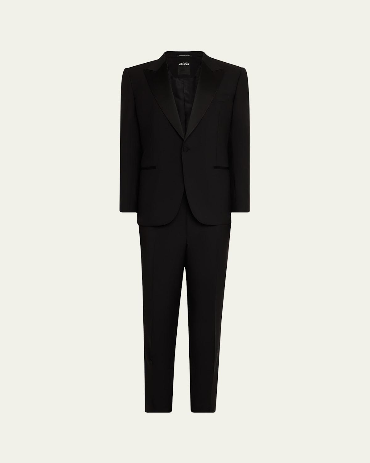 Men's Wool-Mohair Solid Tuxedo Product Image