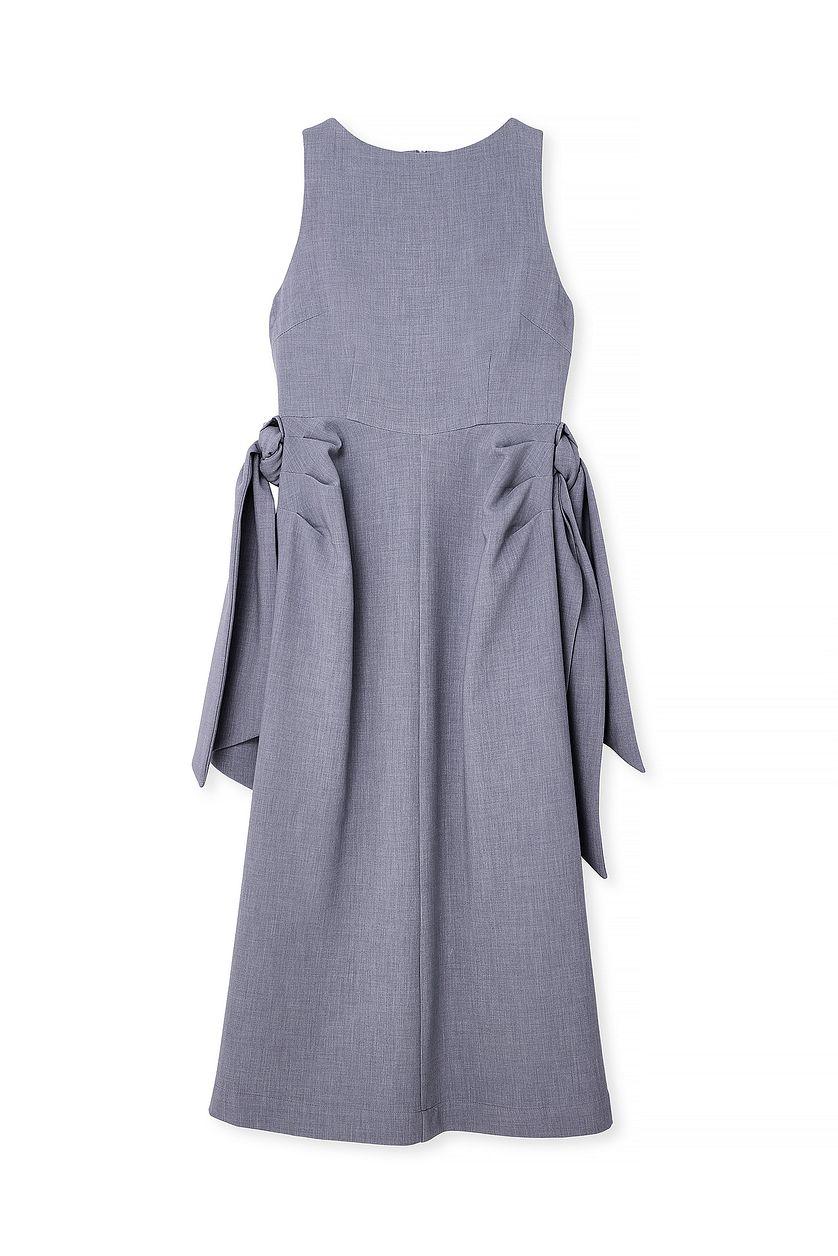Tie Waist Detail Midi Dress Product Image