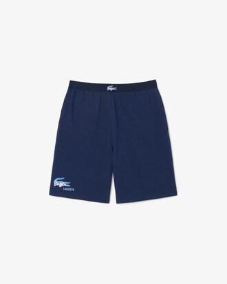 Straight Fit Fleece Loungewear Shorts Product Image