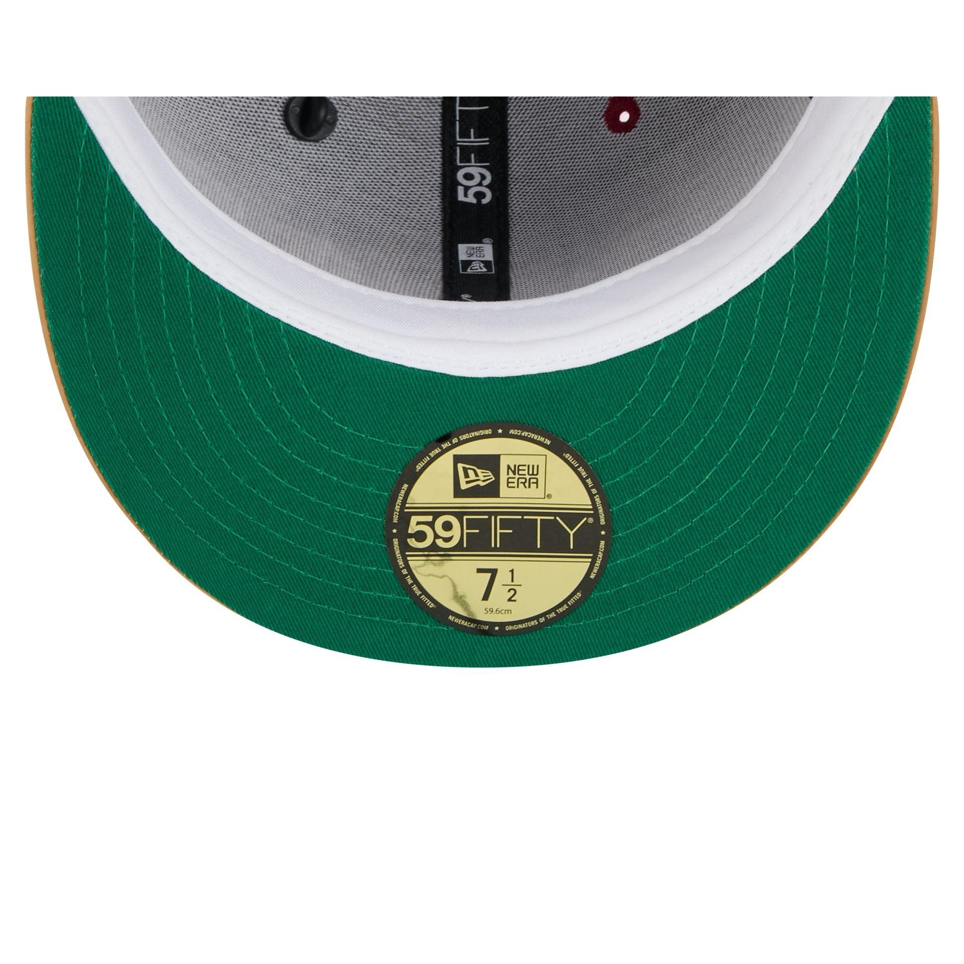 Cleveland Cavaliers Spring Satin 59FIFTY Fitted Hat Male Product Image