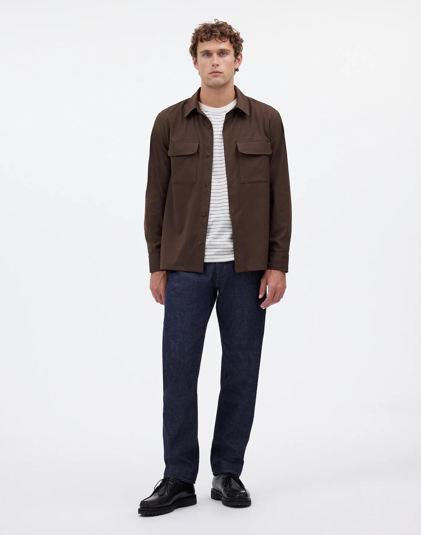 Mens Ash Shirt Jacket Product Image