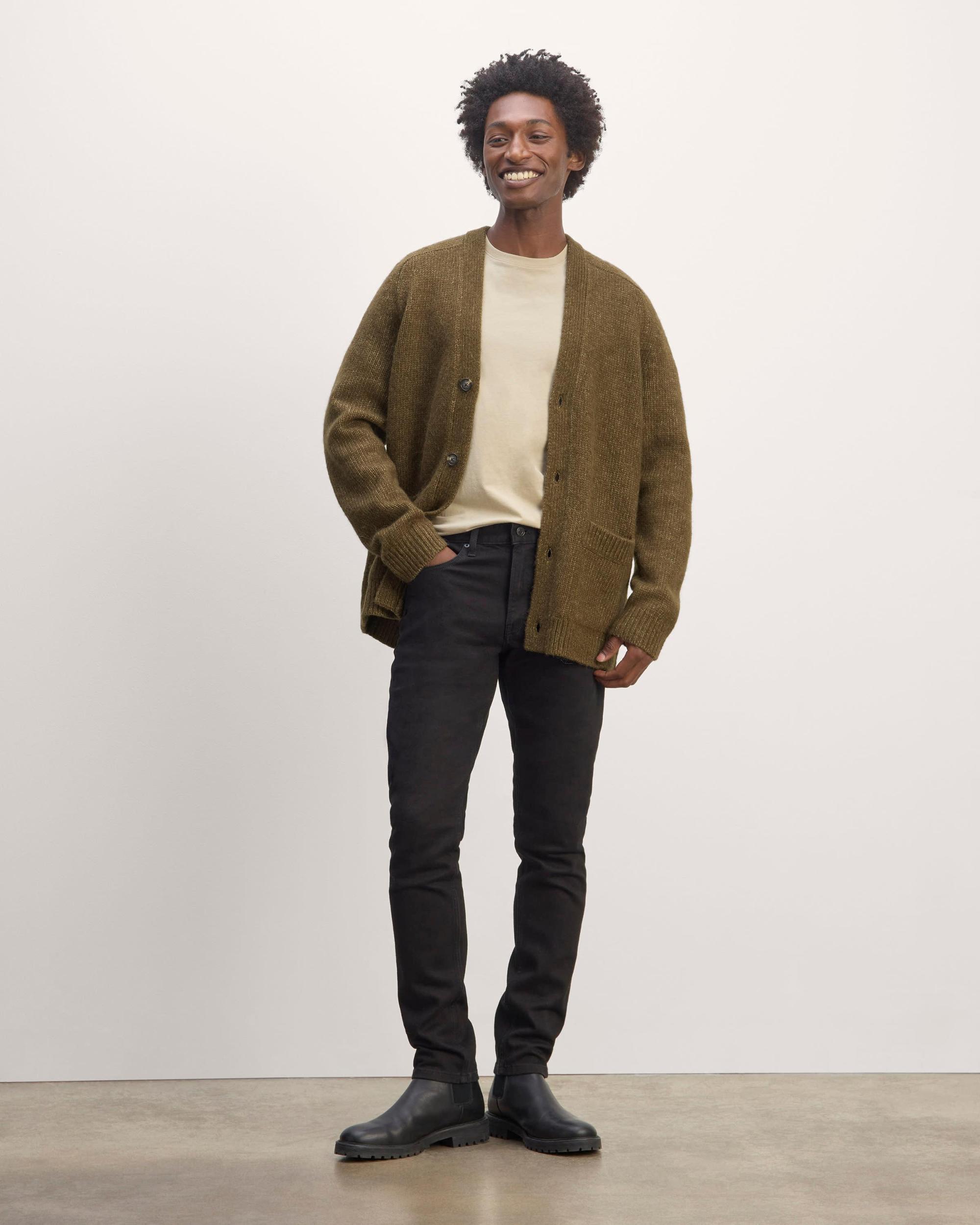 Mens Cloud Relaxed Cardigan by Everlane Product Image