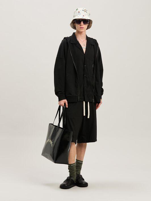 Palm dyed bowling shirt Product Image