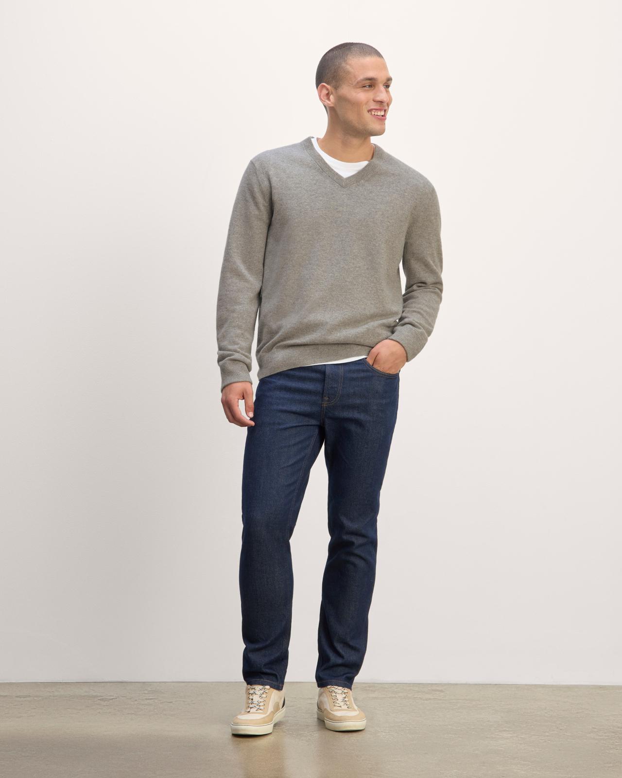 Mens Cashmere V-Neck Sweater by Everlane Product Image