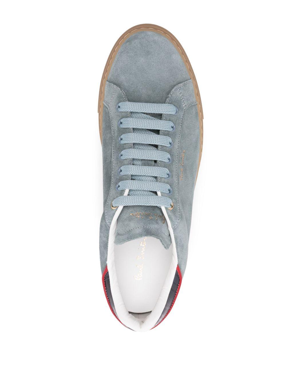 logo-print suede sneakers Product Image