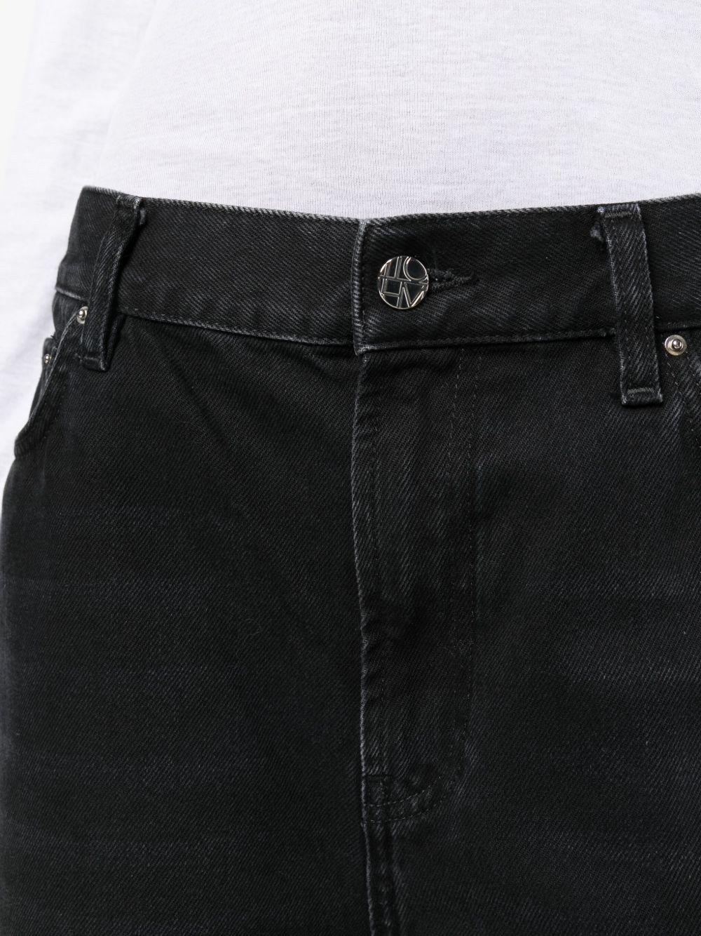 faded-effect tapered-leg jeans Product Image