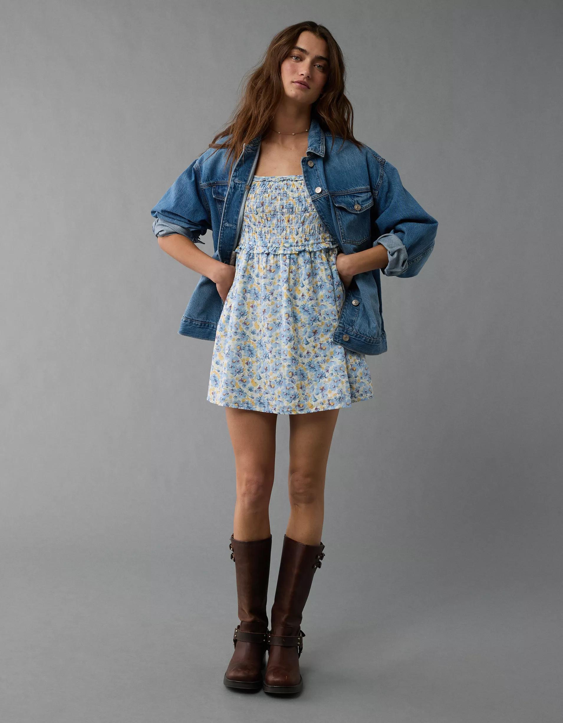 AE Denim Trucker Jacket Product Image