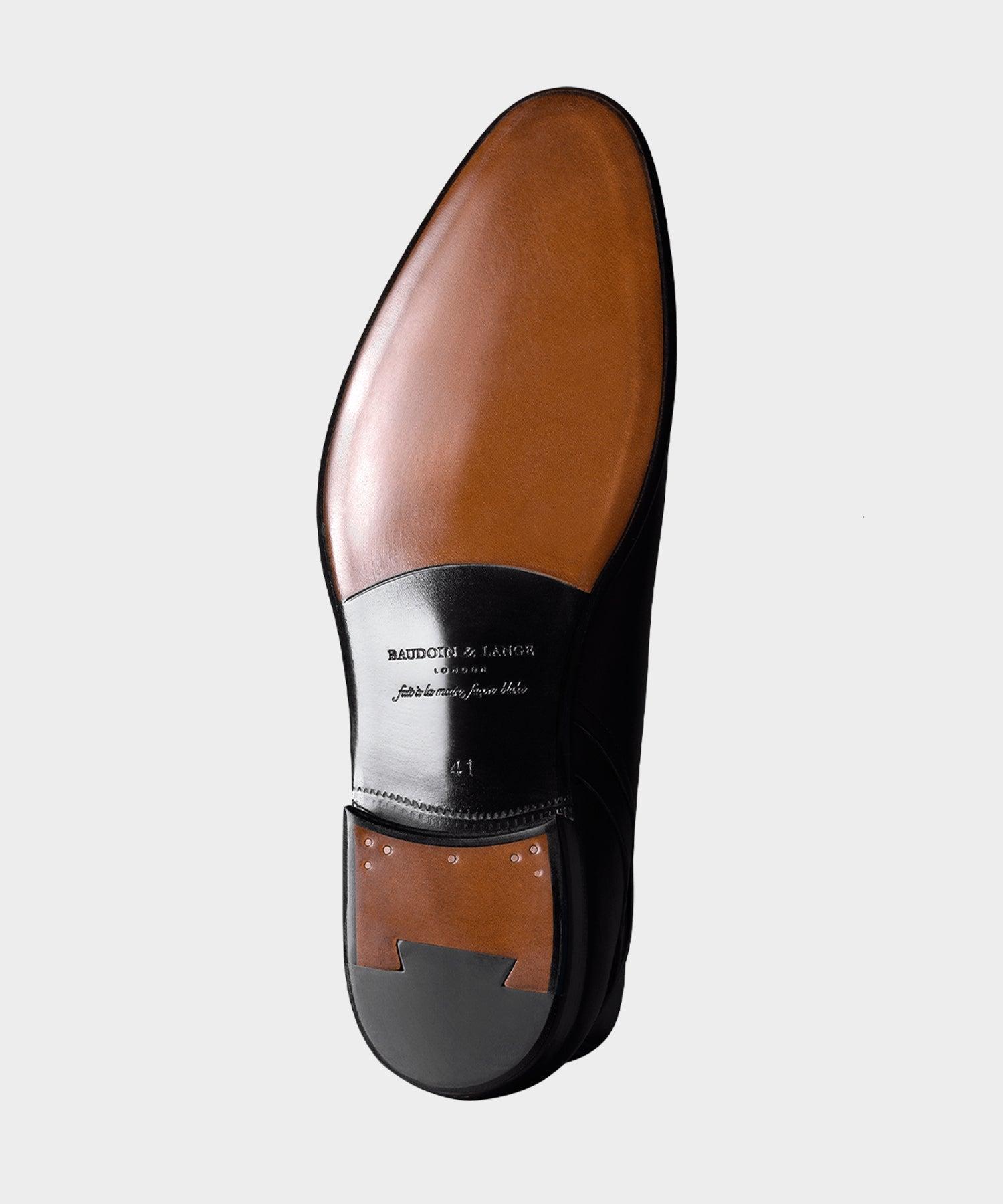 Baudoin & Lange Leather Grand Fleurus Penny Loafer Product Image