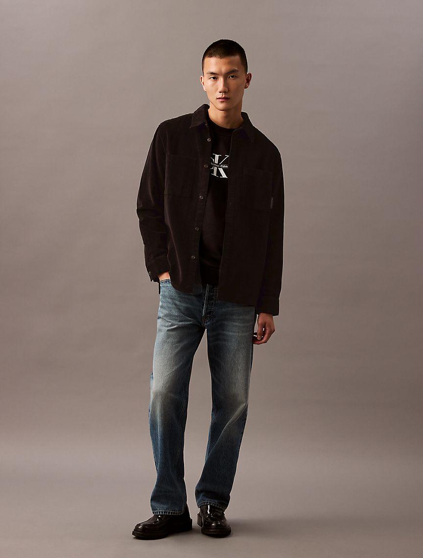 Corduroy Classic Button-Down Shirt Product Image