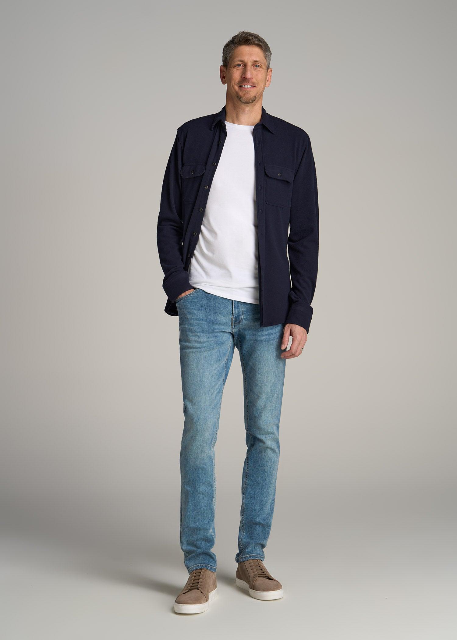 Carman TAPERED Jeans for Tall Men in New Fade Male Product Image