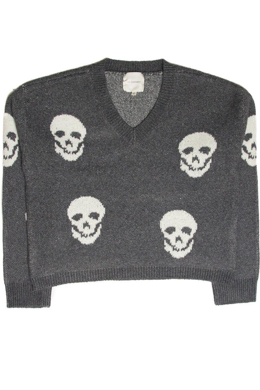 Skull Pullover Sweater Product Image