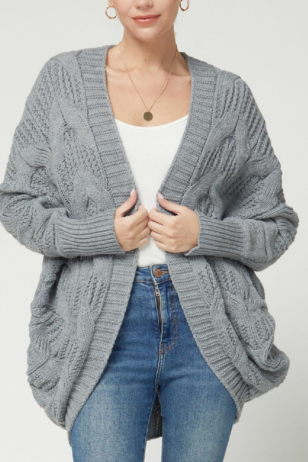 Cable Knit Cardigan Product Image