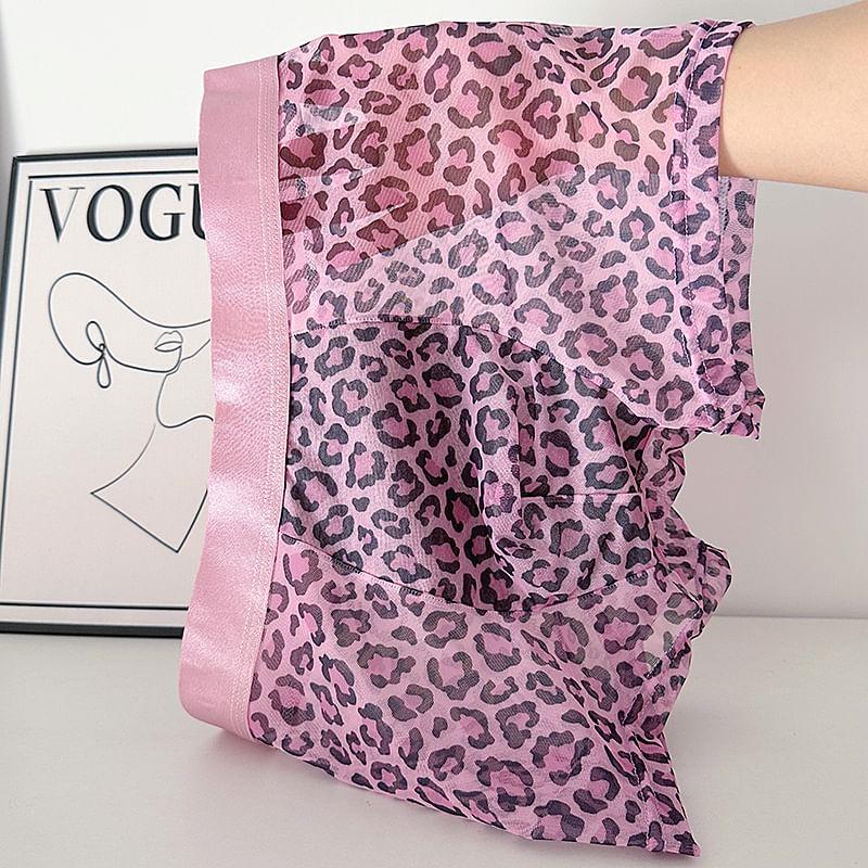 Leopard Print Boxer Brief / Set Product Image