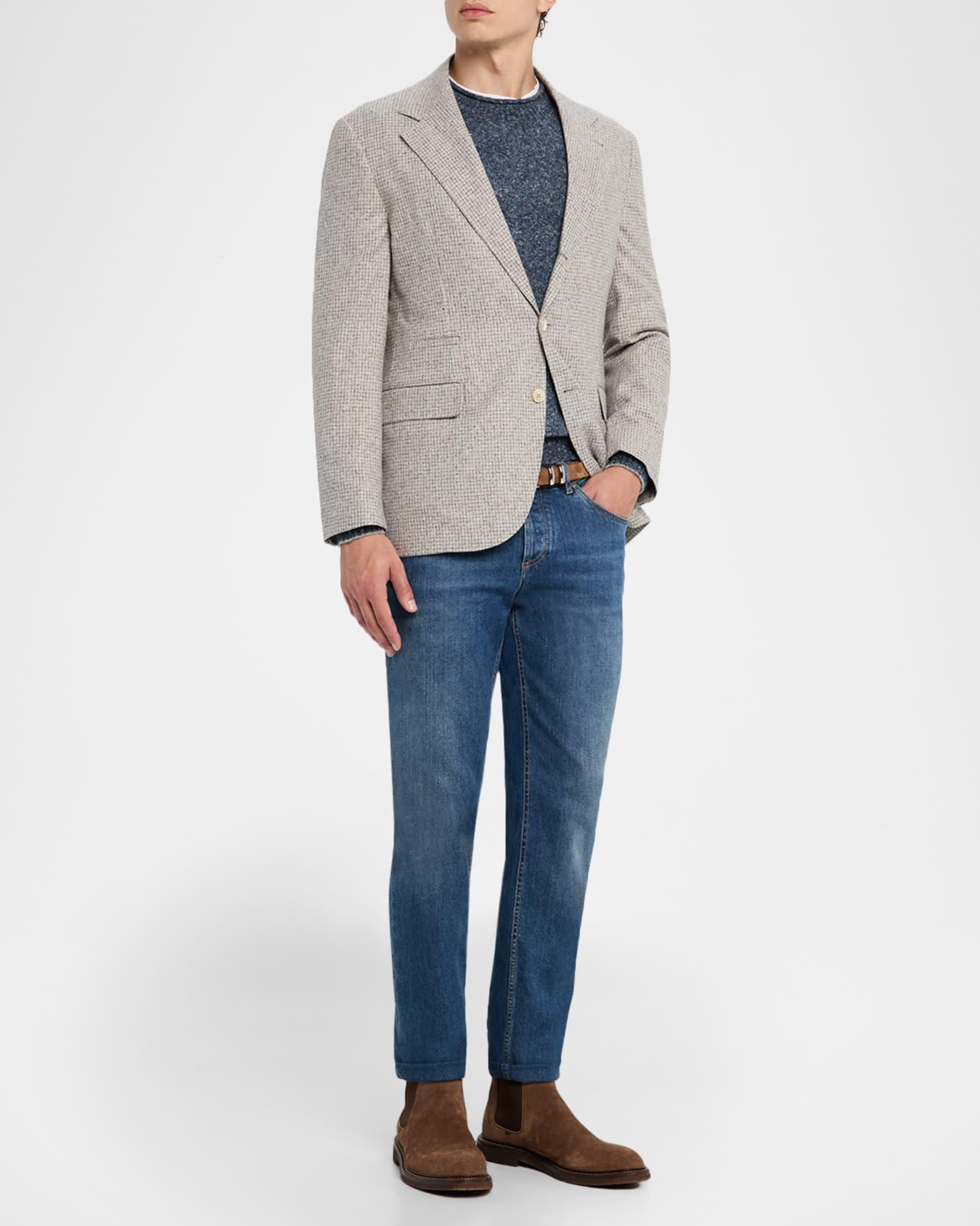 Men's Micro-Check Houndstooth Sport Coat Product Image