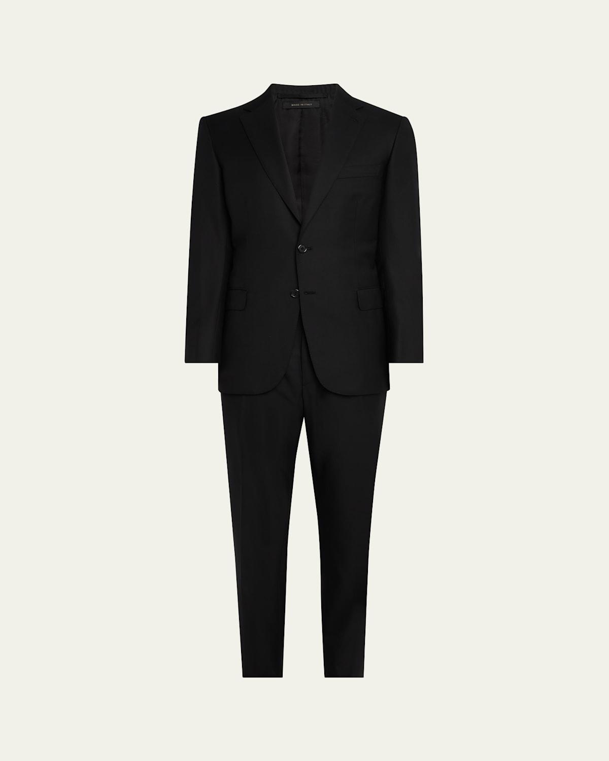 Mens Brunico Essential Virgin Wool Two-Piece Suit Product Image