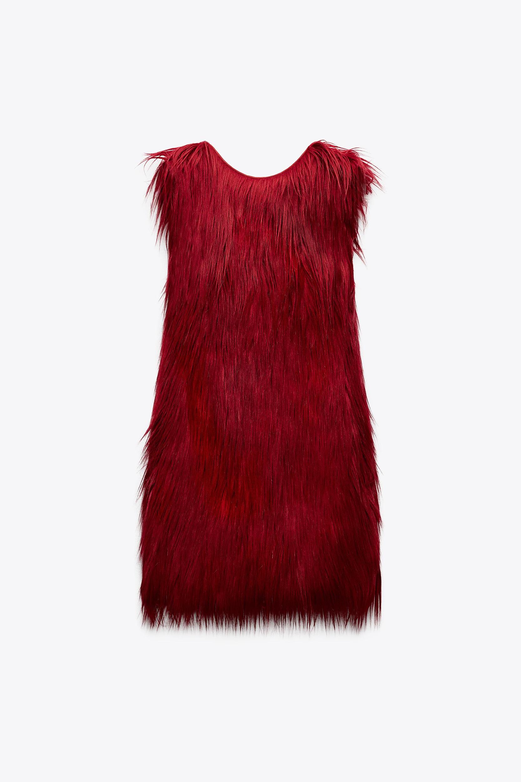 FAUX FUR DRESS LIMITED EDITION Product Image
