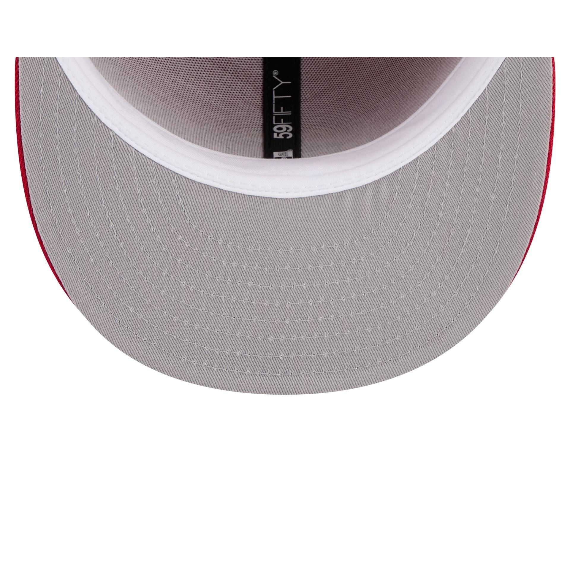 Kansas City Chiefs 2025 Sideline Hot Weather Split Panel 9FIFTY Snapback Hat Male Product Image